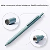 KACO Mechanical Pencil 0.5mm Resin Lead Set Anti-Breakage Steady Writing Morandi Non-Slip GripTail Eraser Simple School Supplies 3