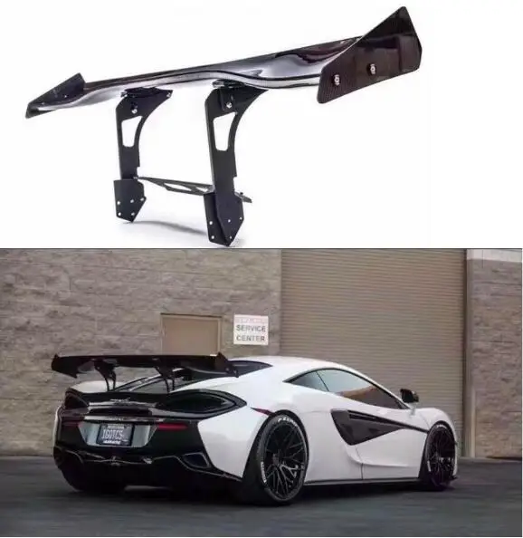 

For Mclaren 540C 570 570S 570GT 2015 2016 2017 2018 2019 2020 2021 2022 Real Carbon Fiber Car Rear Wing Trunk Lip Spoiler