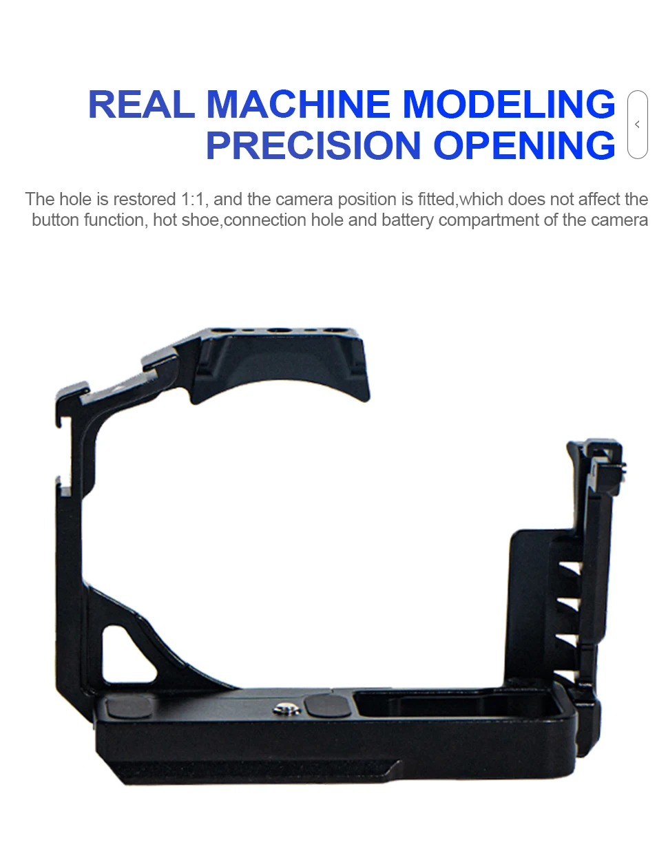 R50  Camera Cage For Canon R50/R100 Aluminum Photography Expansion Frame Kit Loc