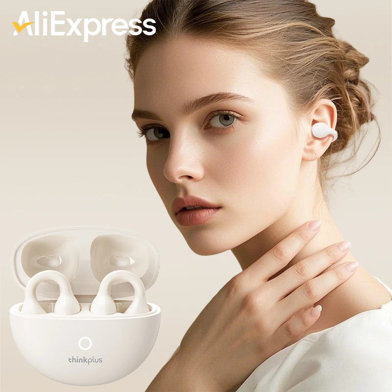 سماعات أذن Thinkplus OWS بمشبك للأذن، سماعات بلوتو...