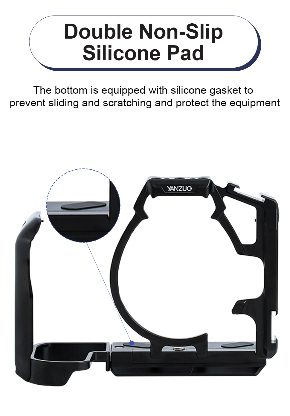 Photography Extended Case for Canon R52 Camera Metal Expansion Stabilizer R52 Ca