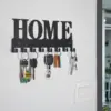 Key/Home Holder for Wall Nail-Free Wall Mounted Key Hooks for Wall, Metal Key Rack for Entryway 6