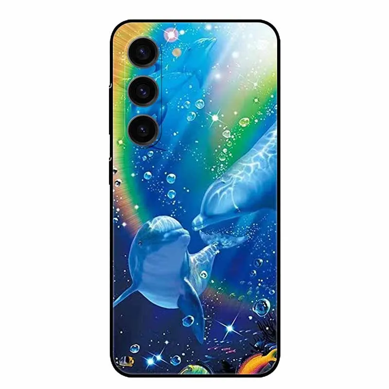 Luxury Black Silicone Shockproof Case - Soft Bumper Protector