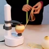Multifunctional Automatic Peeler Electric Spiral Apple Peeler Slicer Fruit Potato Automatic Battery Powered Peeler Kitchen Tools 3