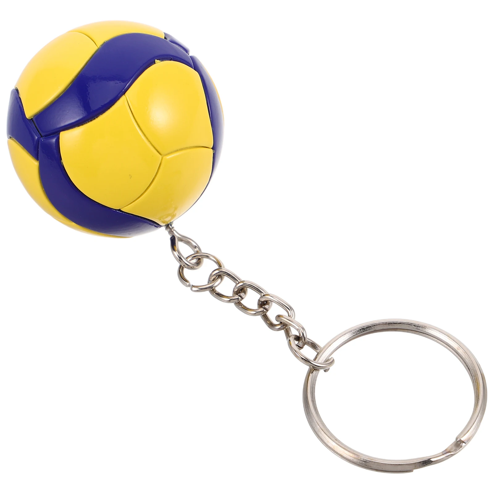 Mini Fashion PVC Volleyball Keychain Ornaments Business Volleyball Gifts Beach Ball Sport For Players Men Women Key Chain Gifts