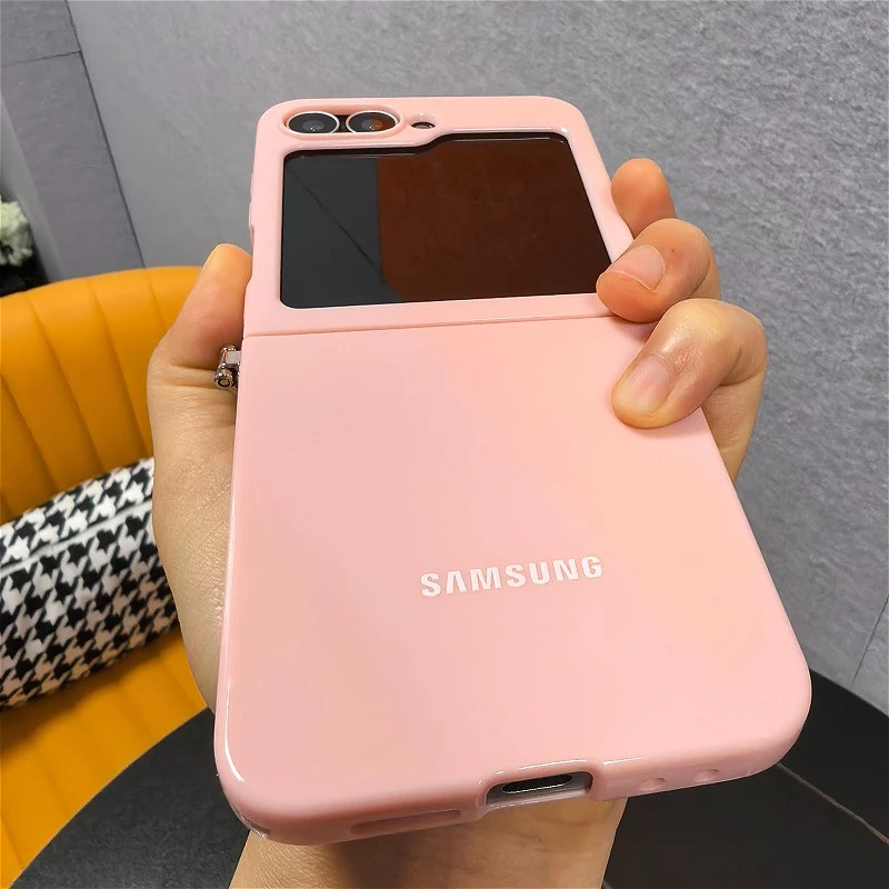 Candy Color Glossy Skin Feel Phone Case - Soft TPU Back Cover 2-Piece Set