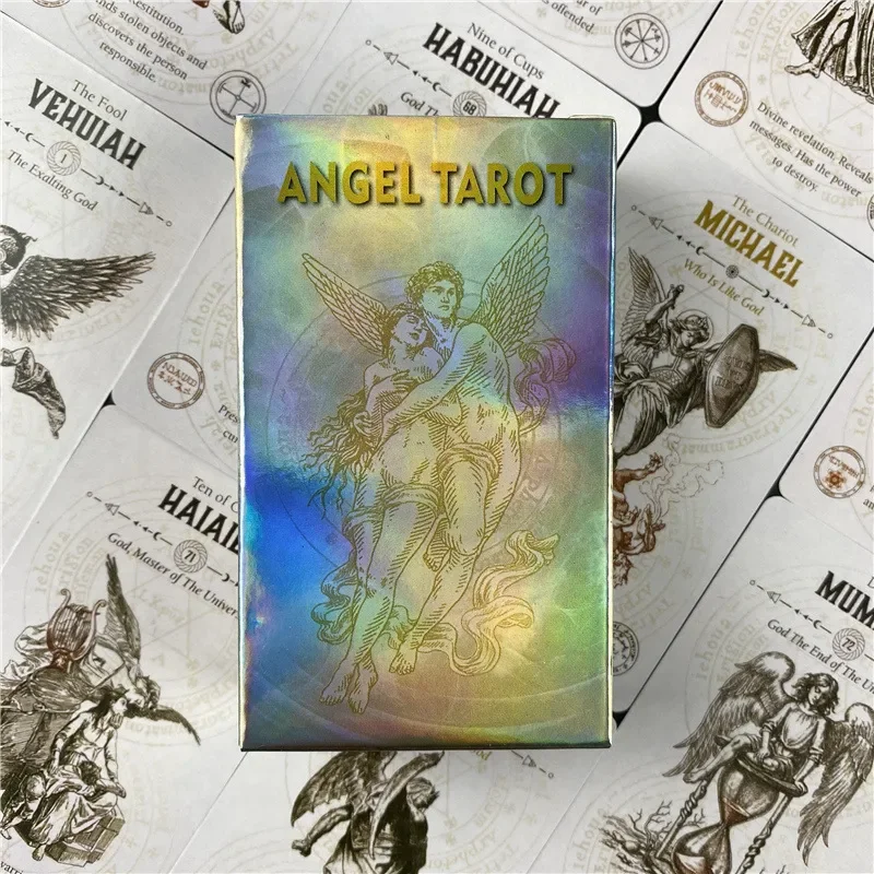 For Romance Angels Tarot Oracle Cards Party Game Card Tarot Card Set for Beginners Card Game Deck Oracle Board 4