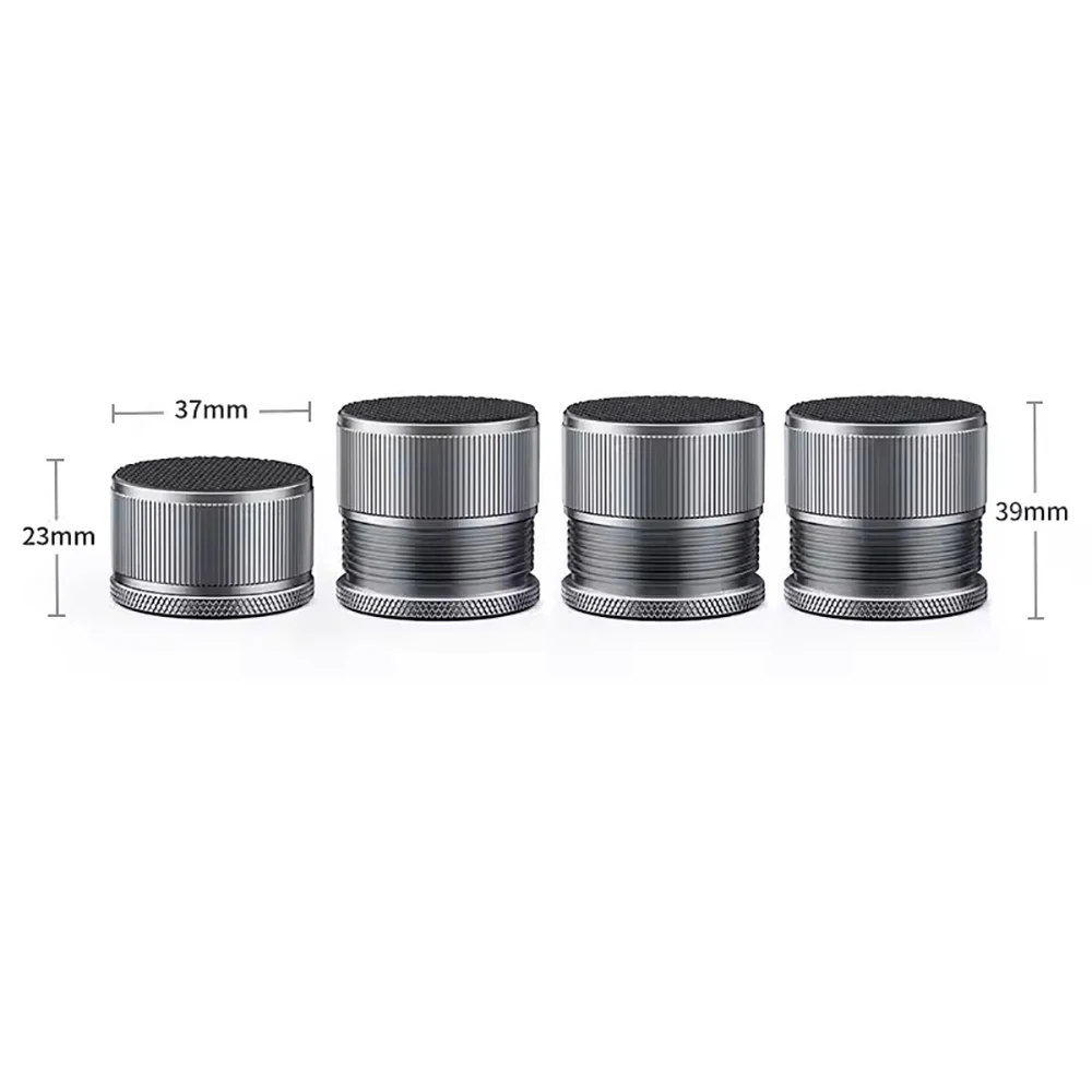 

4PCS Household 23-39MM Adjustable Metal Heightening Base Table Sofa Chair Bed Height Increaser Shock Absorption Noise Reduction
