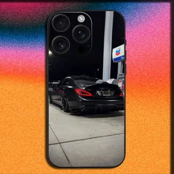 Sleek Sport Car Design Soft Black Phone Case - iPhone 13 Mini (Z1)