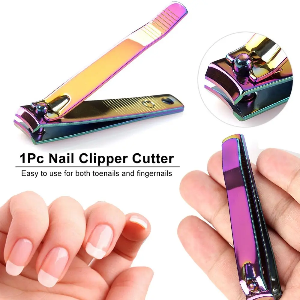 Finger Professional Nail Art Scissors Manicure Nail Clipper cutter Trimmer Cuticle Remover