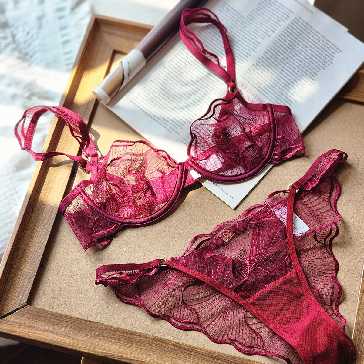 حمالة صدر YUQI مريحة للصدر الكبير، حمالة صدر لاسلك...