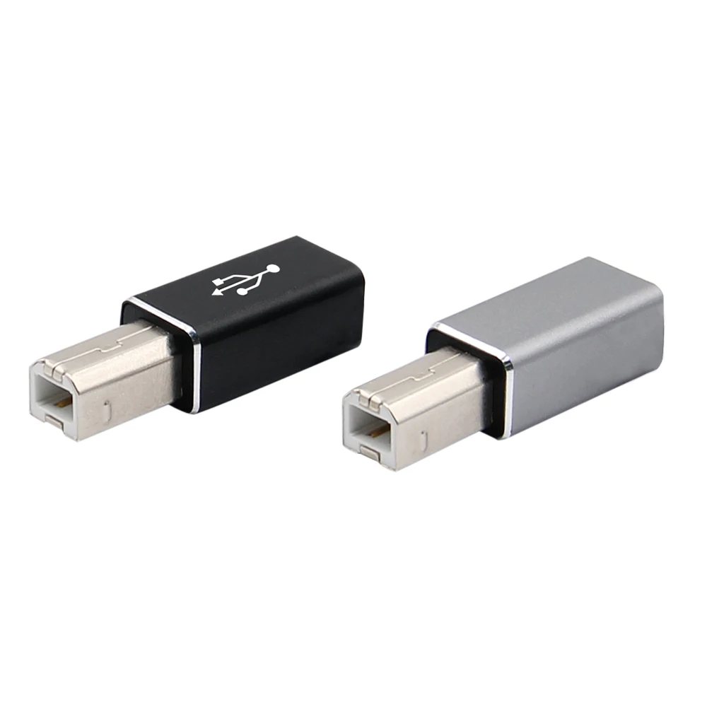 USB 유형 C 암-USB B 수 스캐너 변환기 프린터 MIDI 컨트롤러 피아노 키보드 용 남성 어댑터 연결 변환기