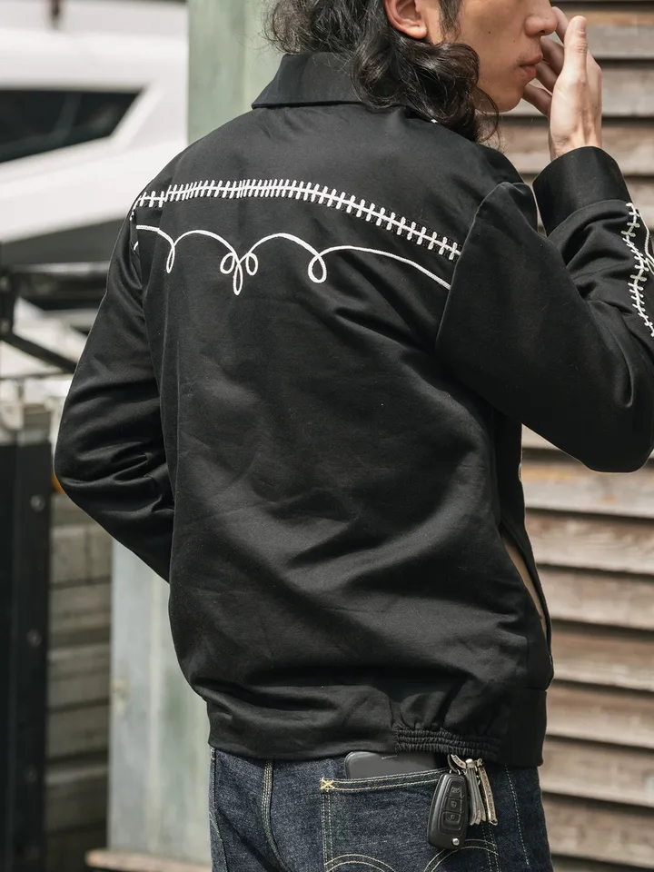 Non Stock Western Bolero Musician Jacket Mens Embroidered