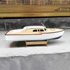 Wooden Yacht Wallis Model Boat DIY Handmade Assembly Ship Model Kit 4