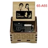 TV Show The Office Music Box Wind Up Figure Print Mechanical Wooden Gift For Fans Friends Christmas Party Birthday Present 2
