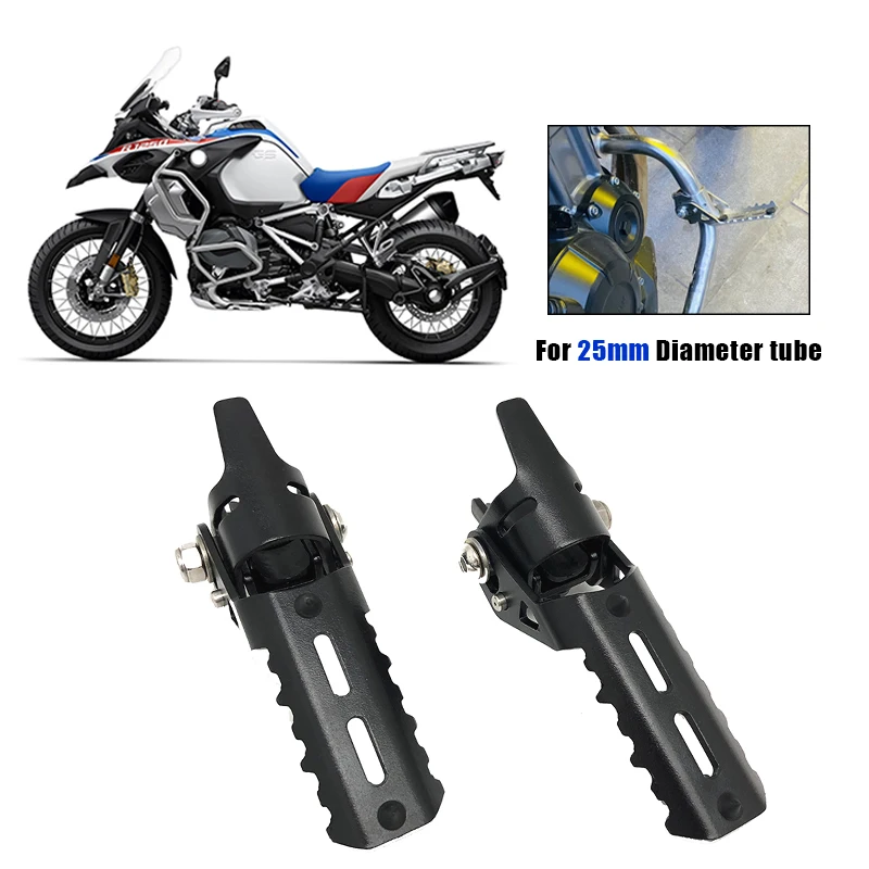 

Для BMW R1200GS R1250GS для Suzuki DL650 для Honda NC750X мотоциклетные шоссе Передние Подножки складные подножки зажимы 22 мм 25 мм