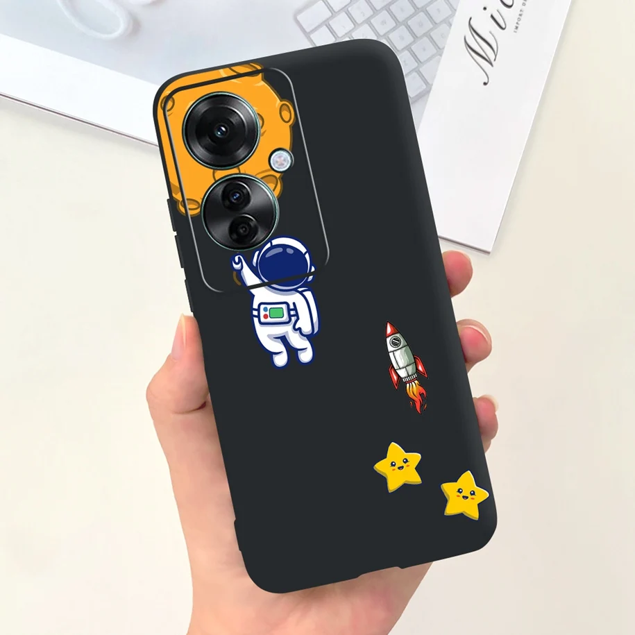 Astronaut Bumper Soft Silicone Slim Back Cover