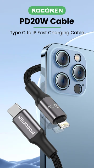 Cavo Di Ricarica Veloce PD 20W Per IPhone 14/13/12/11 - Foto 9