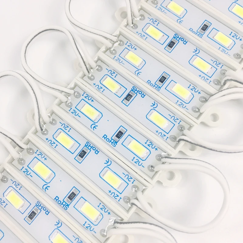 20pcs LED Lighting Module 5730 SMD Waterproof IP66 Led Backlight for Signage Brighter Mini led module