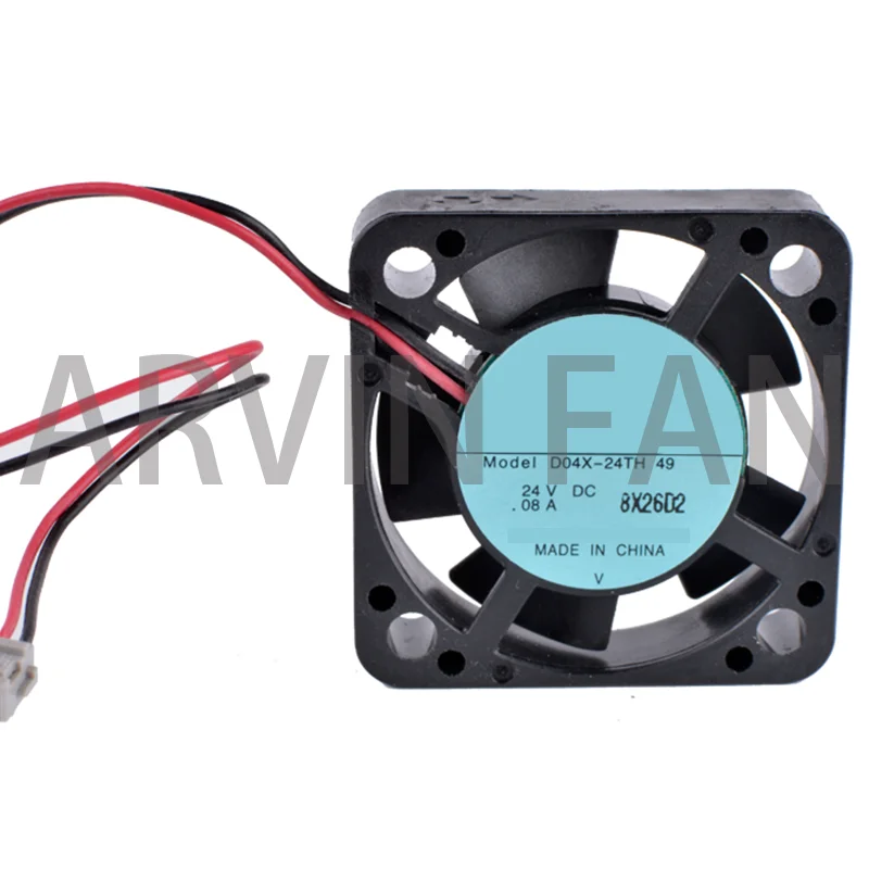 

COOLING REVOLUTION D04X-24TH 49 42mm 4.2cm 4010 4210 24V 0.08A Double Ball Bearing Inverter IPC Cooling Fan