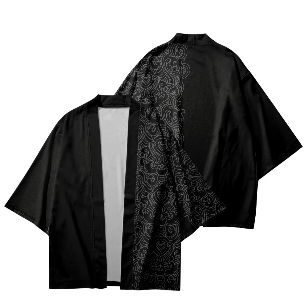 Summer Beach Japanese Fashion Vintage Print Kimono Streetwear Cardigan Women Men Haori Oversized Top Yukata Plus Size 5XL 6XL japanese kimono japanese kimono cardigan japanese kimono shirt