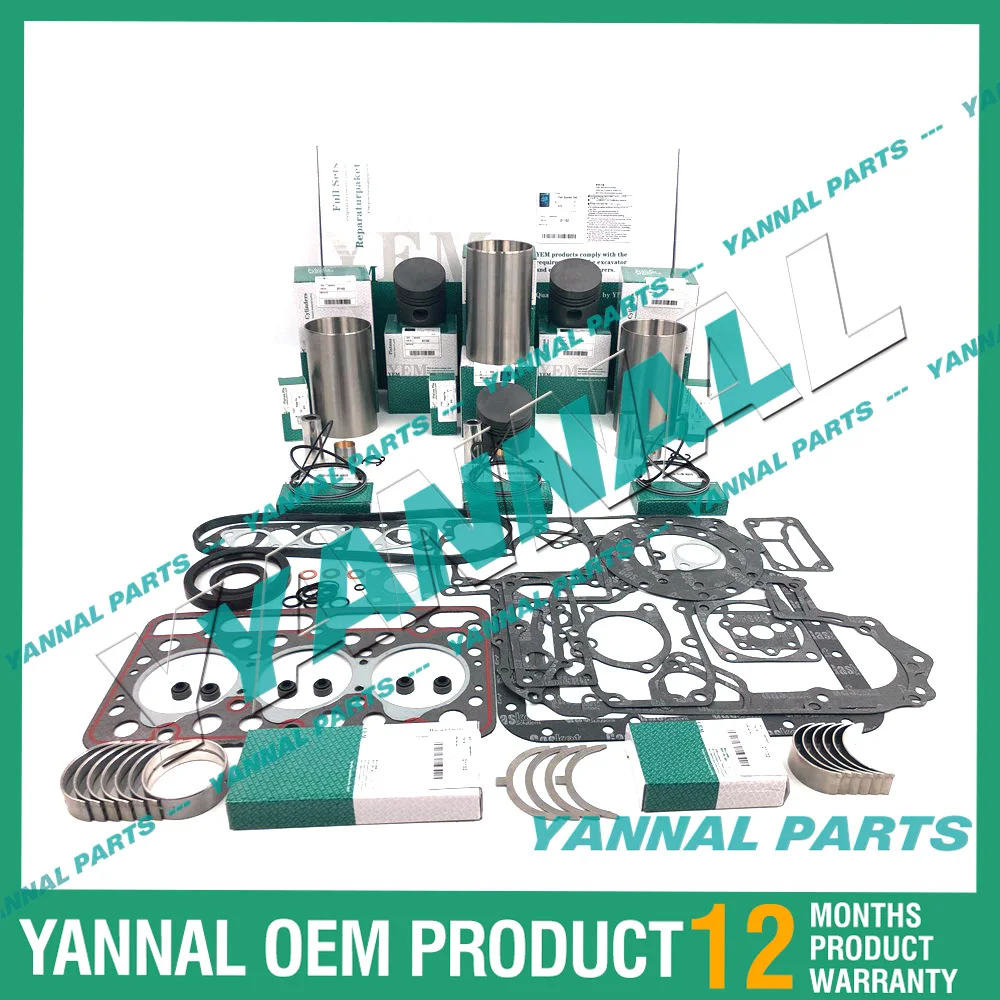 

D1102 Overhaul rebuild kit For Kubota engine L2050DT L235DT L2350 L235F tractor