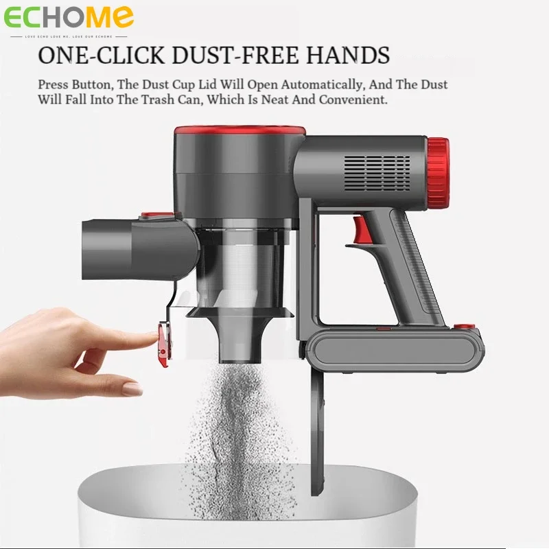 Cordless Vacuum Cleaner Handheld Electric Mop Portable Mite Removal Household Dust Collector Large Suction Car Home Use Cleaner