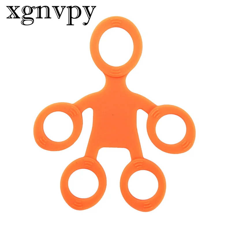 xgnvpy Finger Grip Silicone Ring Exerciser Antistress Resistance Band Fitness Stretcher 3 Levels Sensory Toy for Autism ADHD fidget toy sensory fidget toy anti stress toy finger sensory toy