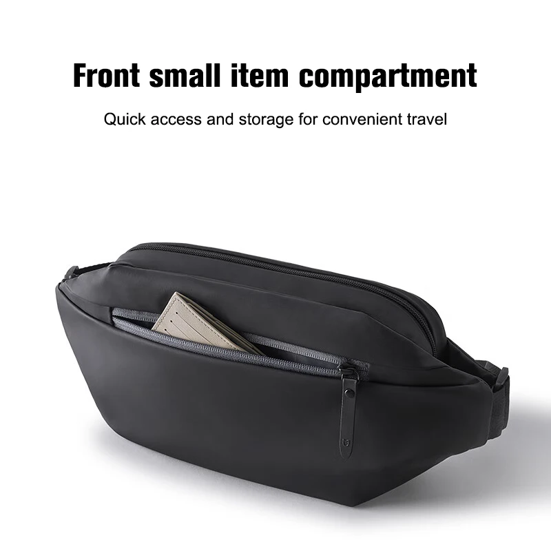 Xiaomi Mijia Multi-functional Sports Chest Bag Leisure Chest Bag Crossbody Outdoor Travel Versatile Compact Unisex Crossbody Bag