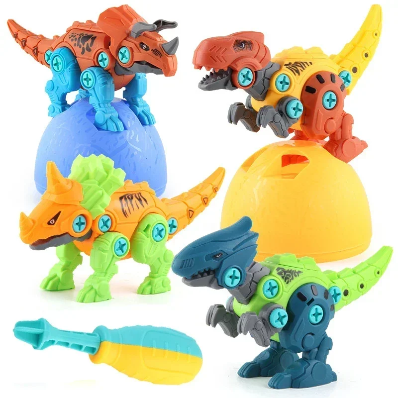 

Take Apart Dinosaur Toys for Boys Girls Screw Nut Assembling Model with Screwdriver STEM Educational Toy Gifts Kids