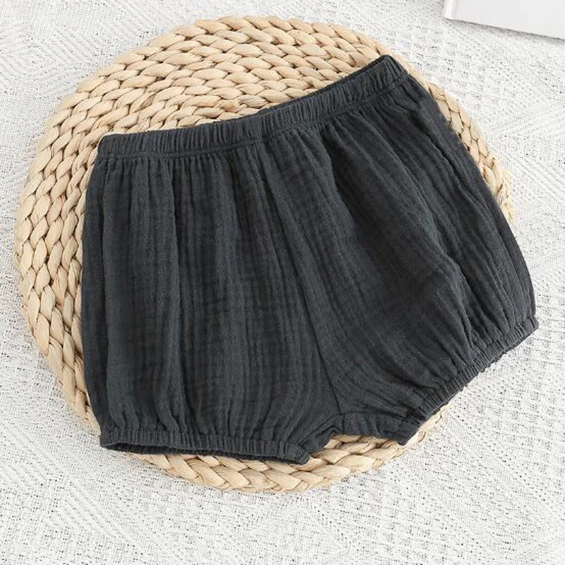 Description Picture 4 of itemNew Summer Thin Boys and Girls Casual Solid Color Shorts