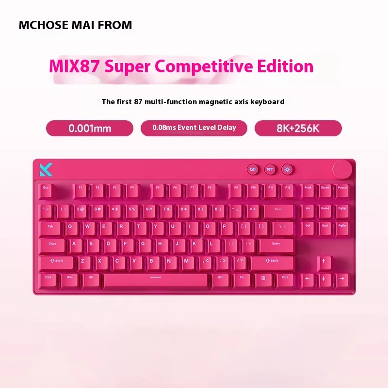 Mchose Mix87 Magnetic Swtich Keyboard Wired Gaming Keyboard