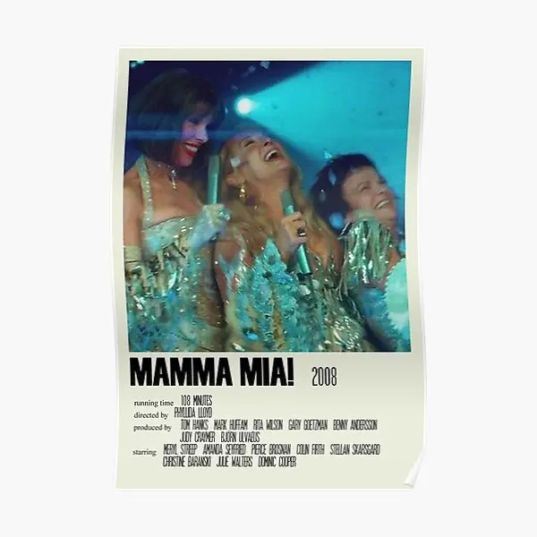 Постер из фильма мама Mia картина для комнаты винтажное искусство современная