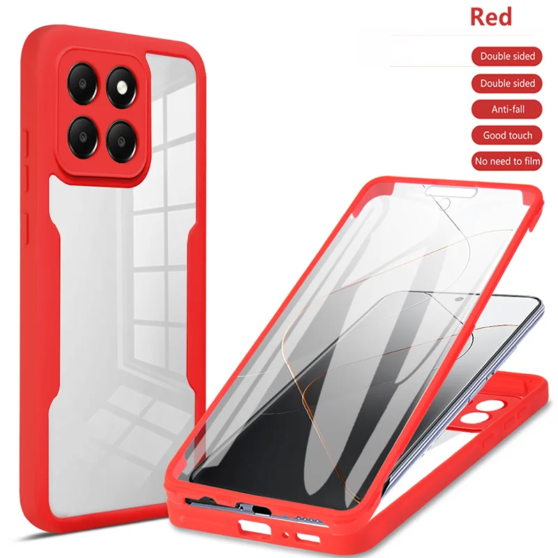 360 Full Cover Shockproof Phone Case with Screen Protector