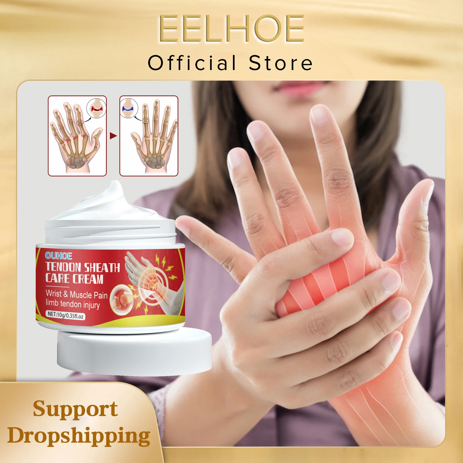 Tendon Sheath Cream Pain Relief Ointment Tenosynovitis Tendonitis