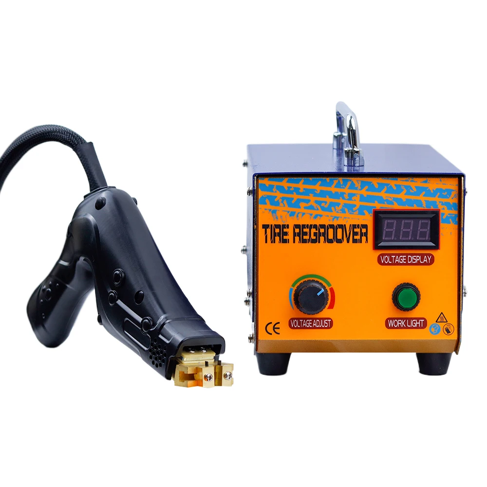 TR-1KW Digital Tire Slotting Machine Truck Car Wheel Rubber Engraving Electromec