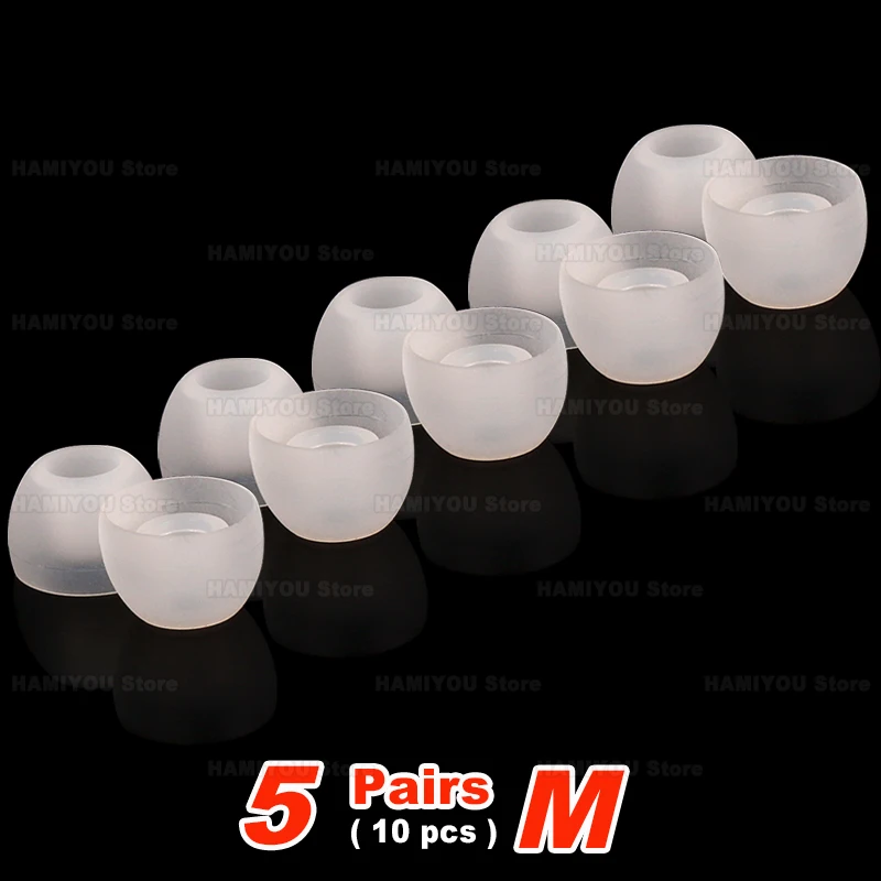 Silicone Noise Reduction Earbud Tips - Soft and Comfortable Replacement Earplugs