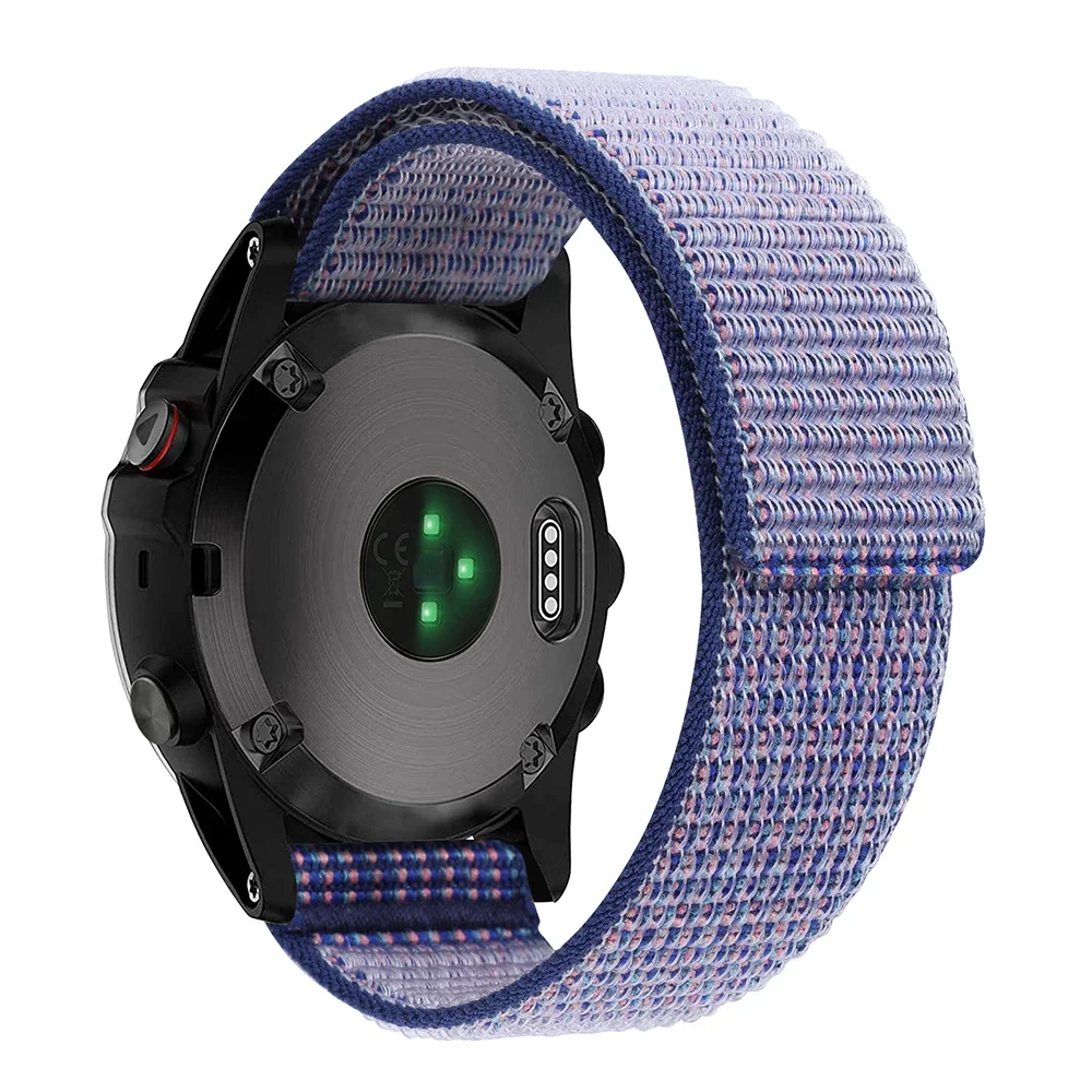 Premium Hook & Loop Nylon Strap for Smartwatch Bands - Available in 26mm & 22mm