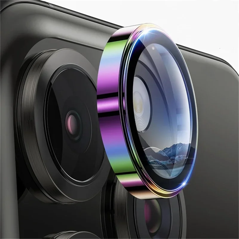 Deep Purple Camera Lens Tempered Glass Protector Accessory