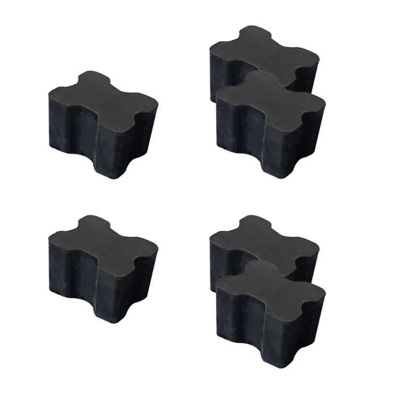 Rubber Coil Spring Spacers Spacer Boosters Small Boosters 4/6/8Pcs Front Rear Lift Spring Spacers Car Accessory shock absorber spring