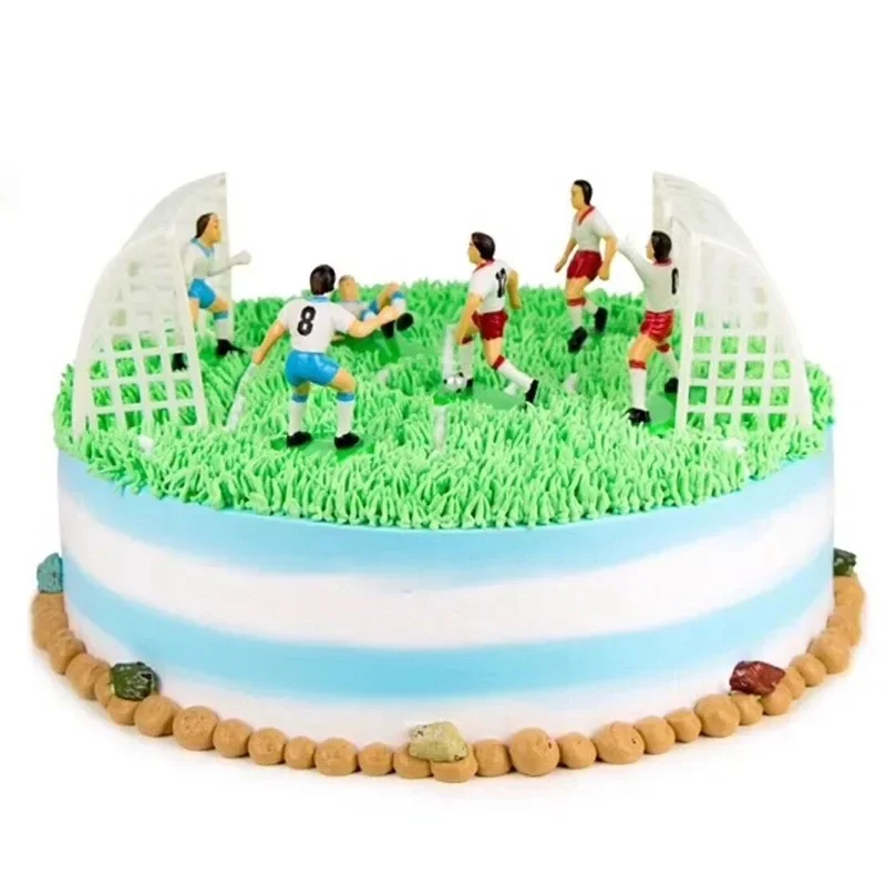 Description Picture 6 of item9Pcs/Set Soccer Football Basketball Kids Cupcake Decoration Cake Topper Happy Birthday Baby Children Party Decor Party Supplies