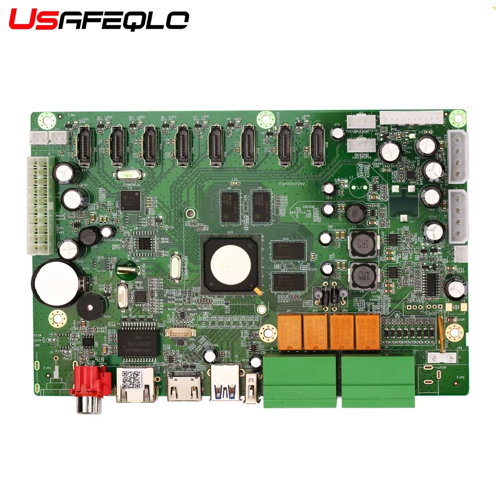 Xmeye Pro Nvr 5Mp Videoregistratore 16Ch 4K 64Ch 5Mp H.265 + H.265Ai Supporto 8 Pcs Hdd Atx Power Netip Nvr 16Ch Allarme Telecamera Ip Nvr