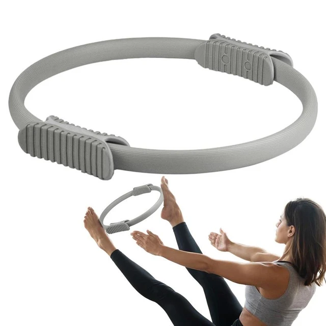Buy AUURA Pilates Ring for Women Set Fitness Equipment at Home - Yoga Magic  Circle Kegel Exercise Include Resistance Bands and Carry Bag - Workout  Sculpting and Toning Inner Thighs, Abs, Legs
