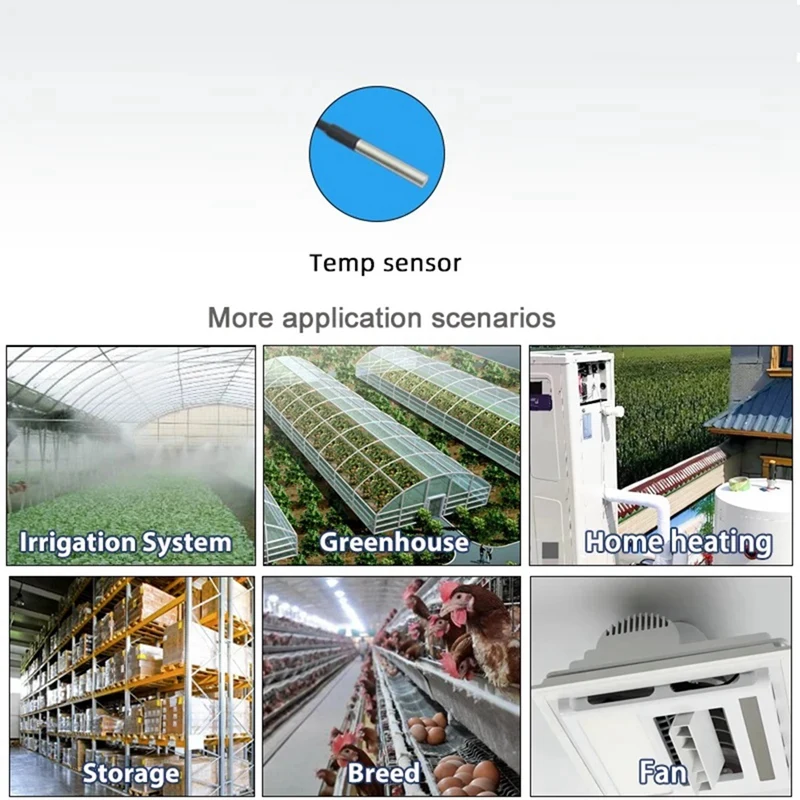 Smart Switch Tuya Zigbee With Temperature Sensor Passive Dry Contact Relay Work With Home Assistant