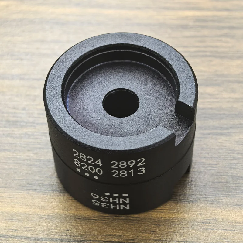 NH35 NH36 Uhrwerkhalterung aus Aluminium, SKX007 Uhrenbasis-Reparaturwerkzeug, passend für NH35 NH36 4R35 6R35 7S26 8215 2824 2836 Uhrwerke – Detail 8
