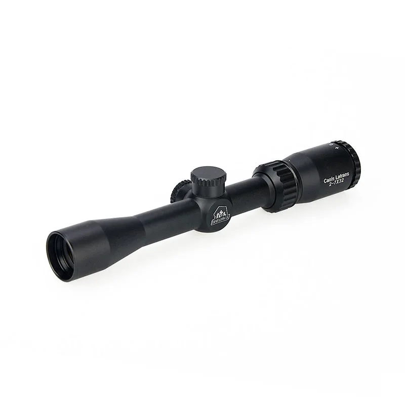 

Canis Latrans Tactical Rifle Scope 2-7X32 Riflescope 25.4mm Tube Size Waterproof Shockproof Accurate Sight for Hunting gs1-0303