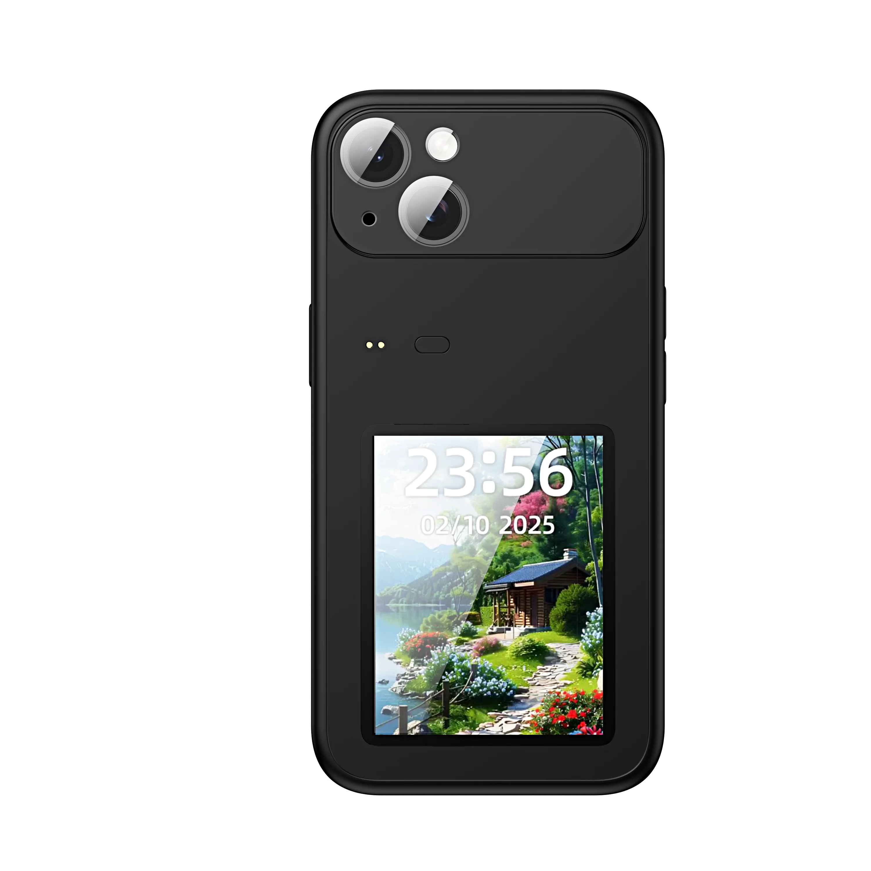 Multifunctional Color Screen Phone Case with DIY Wallpaper & Game Features