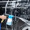 Foam Cannon for Hose Garden Foaming Sprayer 1L Handheld Pressurized Soap Foam Cannon Garden Hose Washer Accessories for Men 3