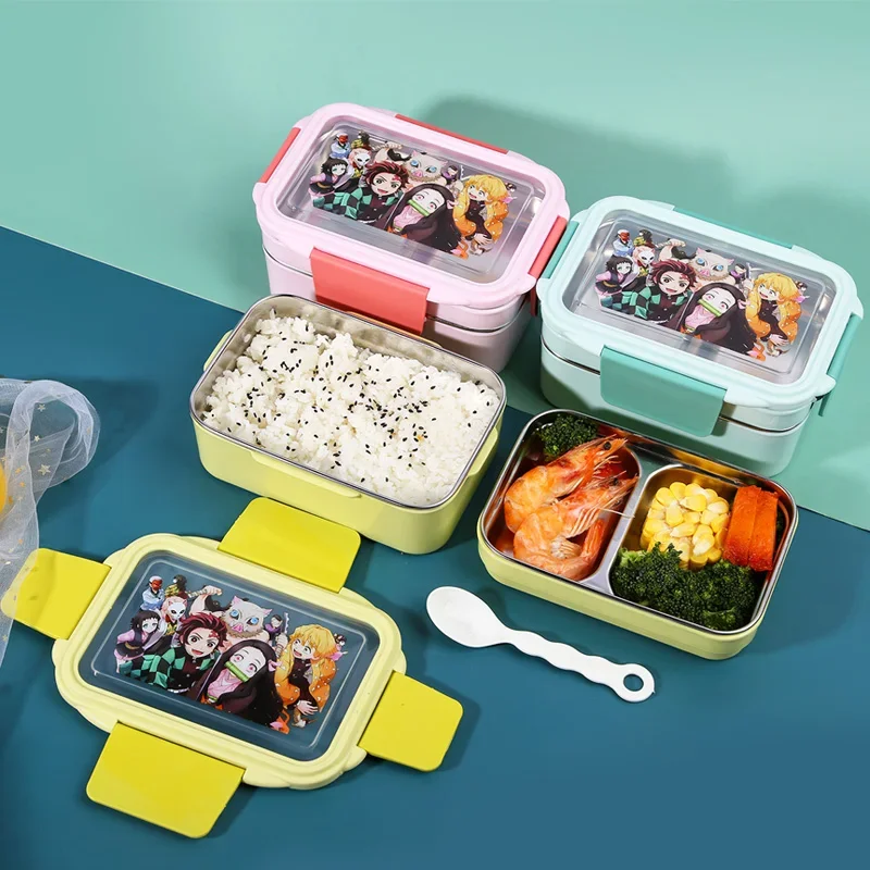 Demon Slayer Tanjirou Thermal Lunch Box for Kids Anime