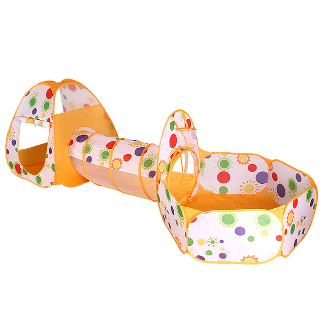 Kid Playground Yard Room Pool Gift Baby Playpens Children Ball Pool Baby Ballon Playpen Portable Kids Tent Ball Crawling Tunnel 4